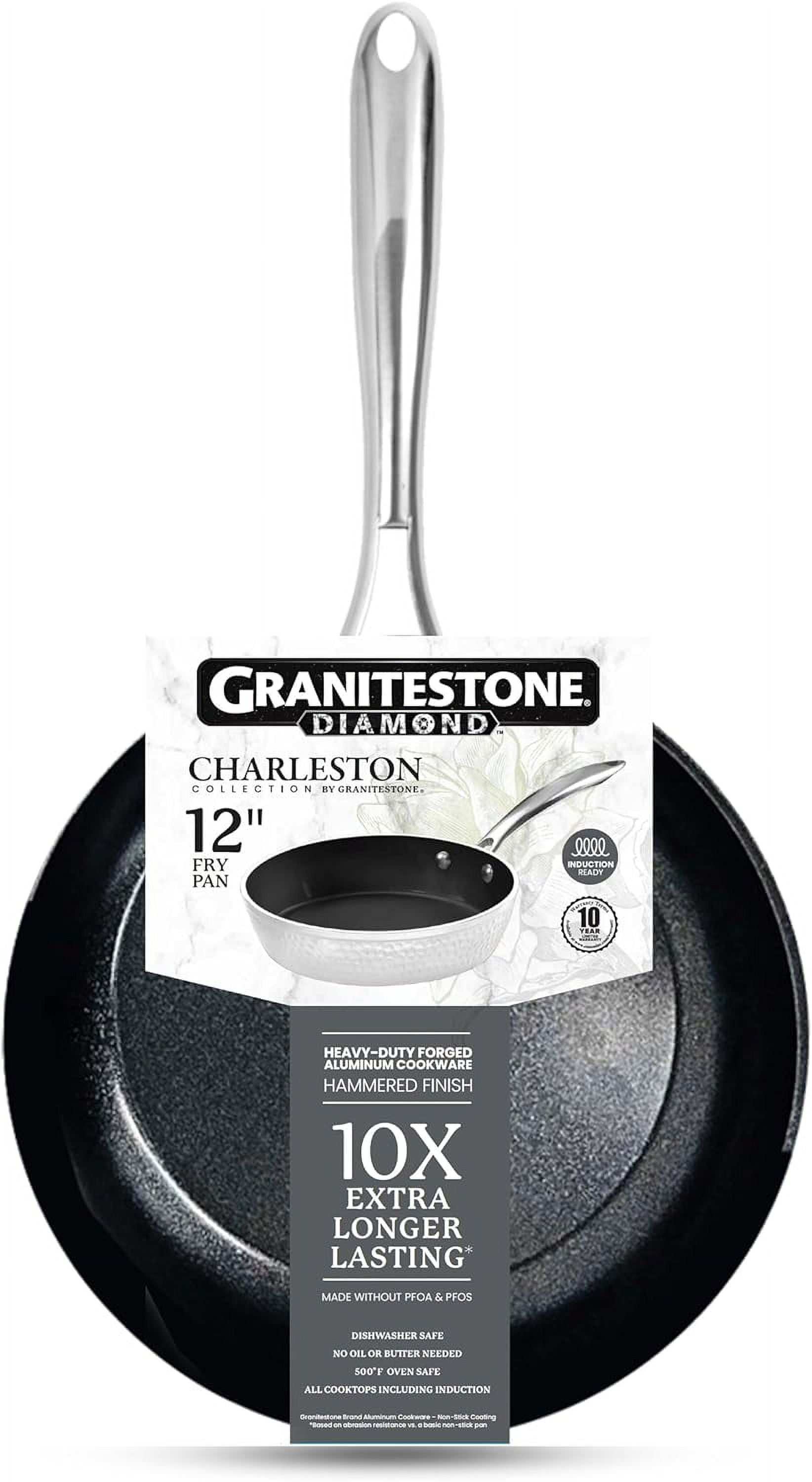 Granitestone 12 Inch Non Stick Frying Pans Nonstick Frying Pan