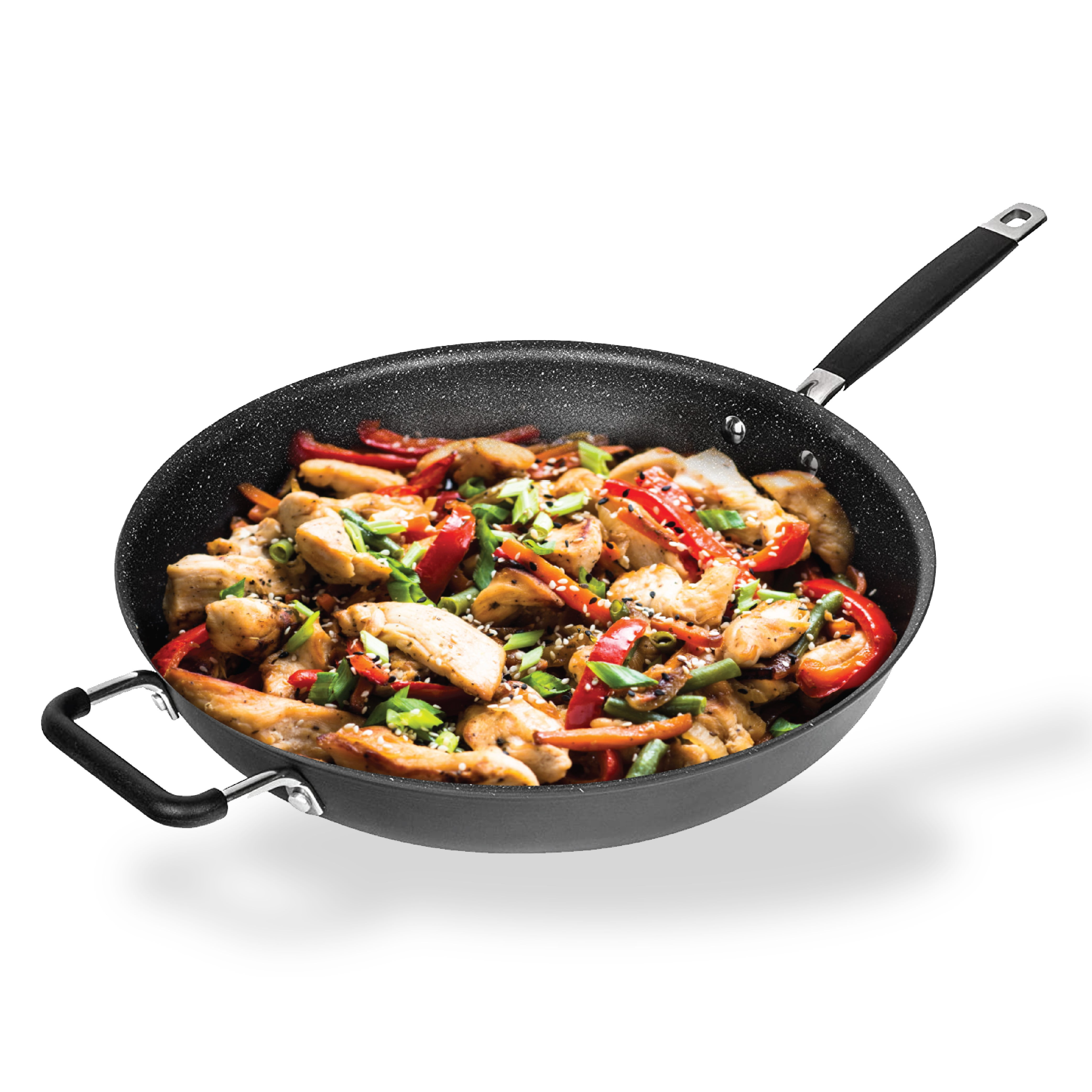 Ultra Nonstick Frying Pans With Stone-Derived Coating NON-TOXIC Stone  Frying Pan Skillet Granite Omelet Pot Cooking Tool