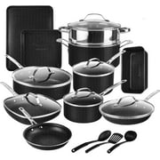 Granitestone 20 Pc Pots and Pans Set Non Stick Cookware Set, Kitchen Cookware Sets, Pot and Pan Set, Pot Set, Diamond Coated Non Stick Pots and Pans Set