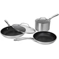 thumbnail image 1 of Granitestone 5 Piece Nonstick Pots and Pans Cookware Set Silver, 1 of 7
