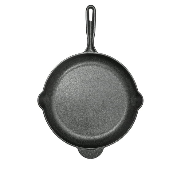Granitestone 12 Inch Cast Iron Skillets, Pre-Seasoned Cast Iron Pans for Cooking, Nonstick Cast Iron Frying Pan, Cast Iron Skillet for Indoor & Outdoor Use, Cast Iron Pan, Non-Toxic, Oven Safe