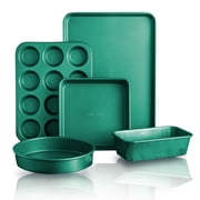 Granitestone Nonstick Bakeware Set, 5 Piece Chef s Size Bakery Quality Baking Set