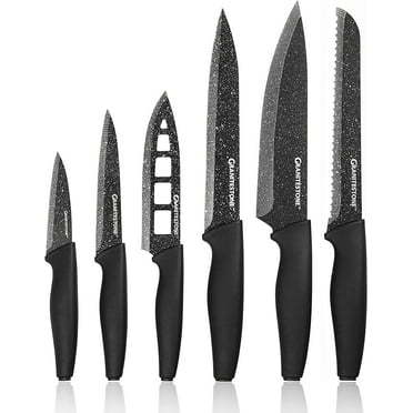 Granitestone Nutriblade Knife Set 6 Piece Knives Set, Dishwasher Safe