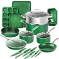 NonStick Granitestone Diamond Emerald Pots & Pans 10piece Cookware