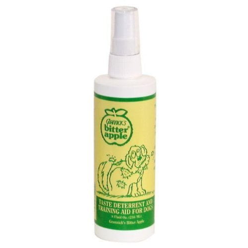 Walmart promo code:  Grannick's Bitter Apple 8 oz Spray, Non-Toxic Taste Deterrent for Dogs, Discourages Fur Biting and Hot Spots