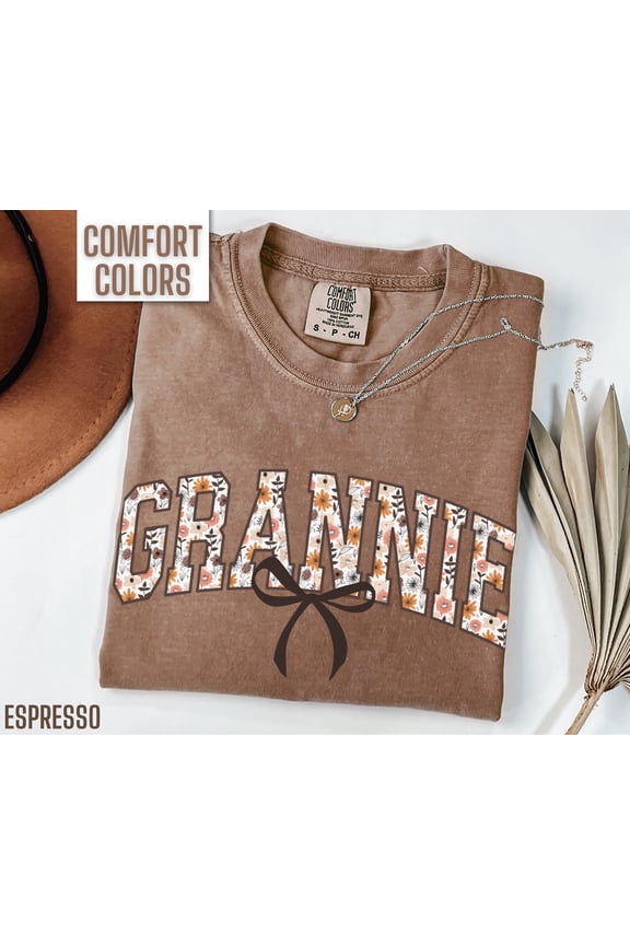 Grannie Shirt Grannie Gift Coquette Bow Tshirt Floral Grannie T Shirt New Grannie Tee Moth