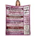thumbnail image 1 of Granny Gifts for Grandma, Thoughtful Granny Gift for Christmas from Grandkids, Best Granny Ever Gifts Blanket 60"X 50", Gift Ideas for Grandma Mothers Day Birthday, 1 of 6