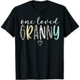 thumbnail image 1 of Granny Gifts Women One Loved Granny Mother's Day T-Shirt, 1 of 4