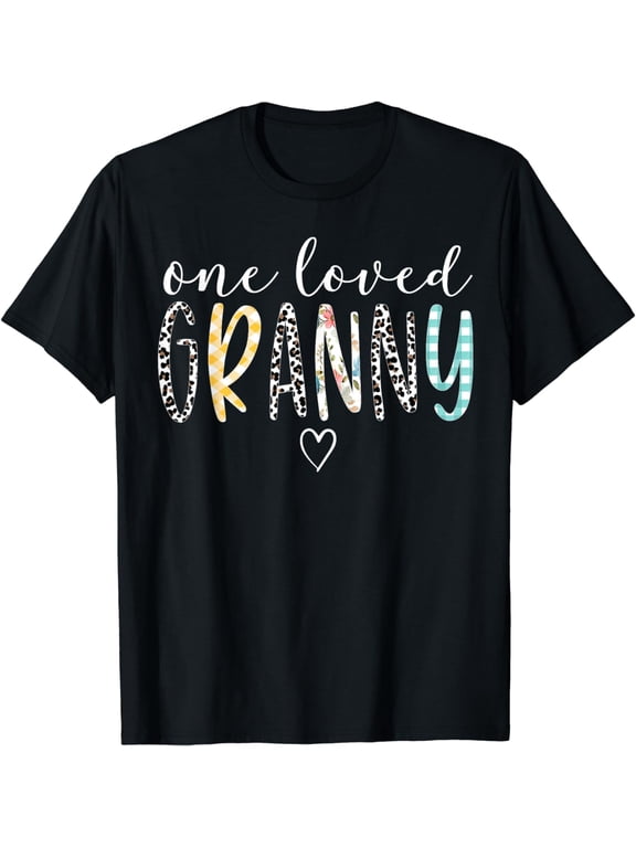 Granny Gifts Women One Loved Granny Mother's Day T-Shirt
