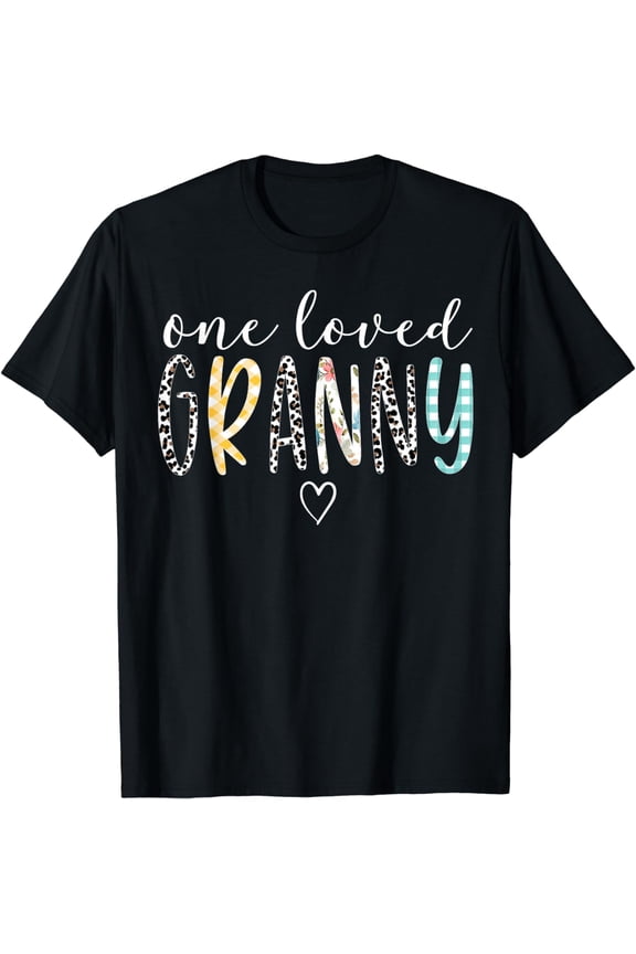 Granny Gifts Women One Loved Granny Mother's Day T-Shirt