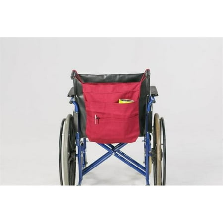 Granny Jo Products 1206 Rear Hanging Wheelchair Bag Burgundy