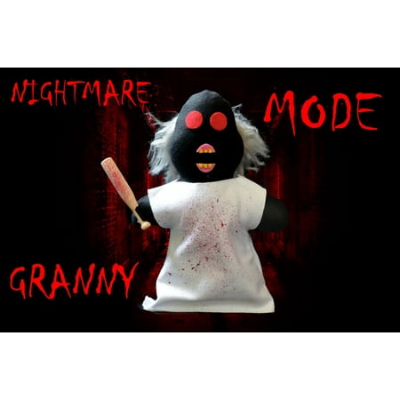 Granny (Nightmare Mode) Video Horror Game Inspired Handmade Plush by Jusmade