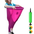 thumbnail image 1 of Granny Pants Outdoor Game with 2 Bouncy Balls, Granny Pants Yard Game, Bocce Ball Game Set, Giant Outdoor Recreational Tossing Games, Team Relay Family Reunion Party Field Game Set, 1 of 6
