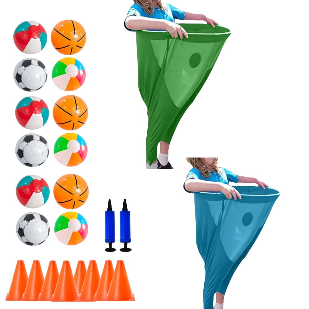 Granny Pants Outdoor Game, No Hands Multi-Player Courtyard Giant Granny Pants, Wacky Granny Pants Giant Outdoor Recreational Tossing Games for Team Building, Birthday Parties and Family Fun