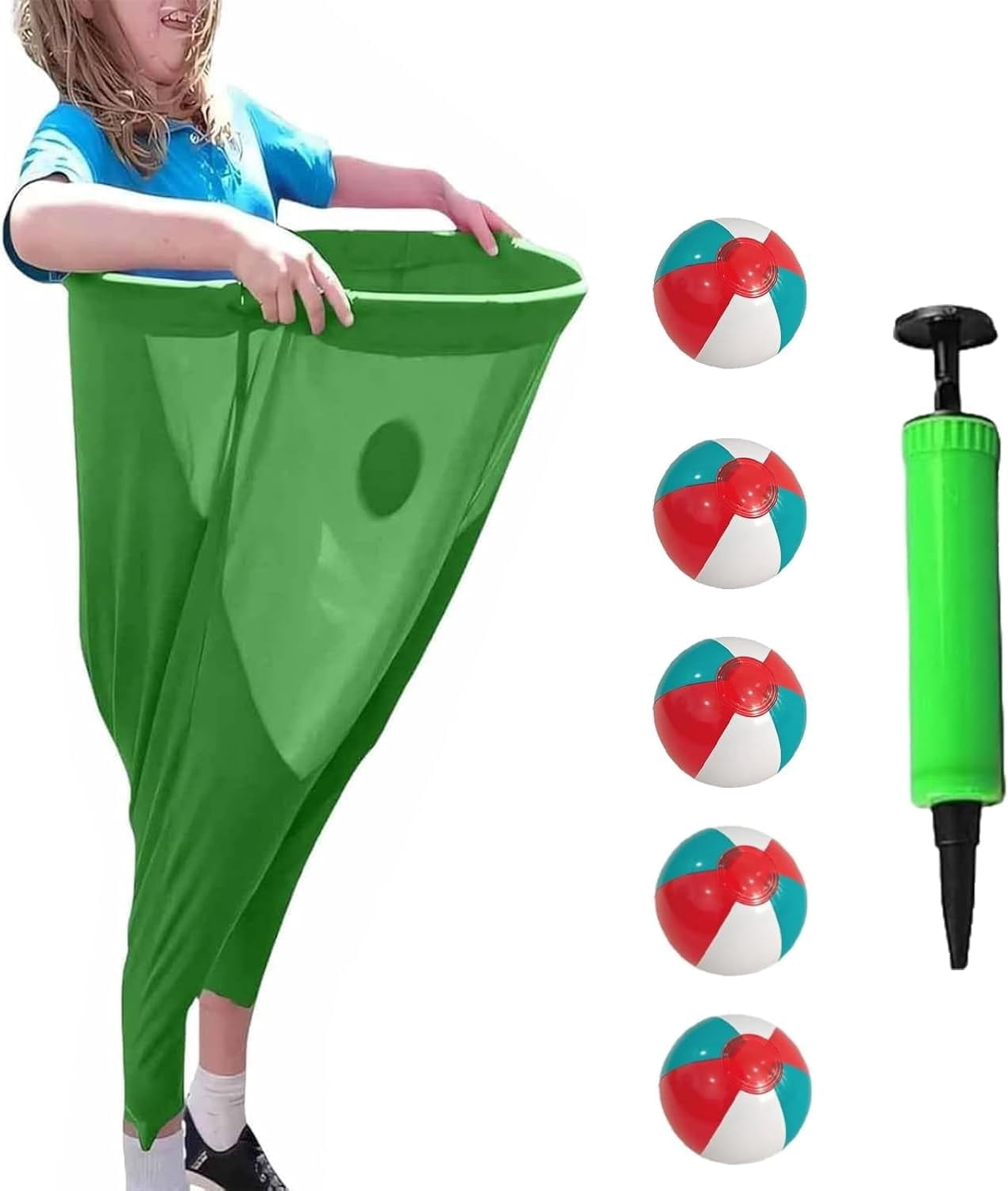 Granny Pants Yard Game, Big Granny Pants Yard Games with Bouncy Balls - The Ultimate Backyard Party Game! Granny Pants Giant Outdoor Recreational Tossing Games for All Age