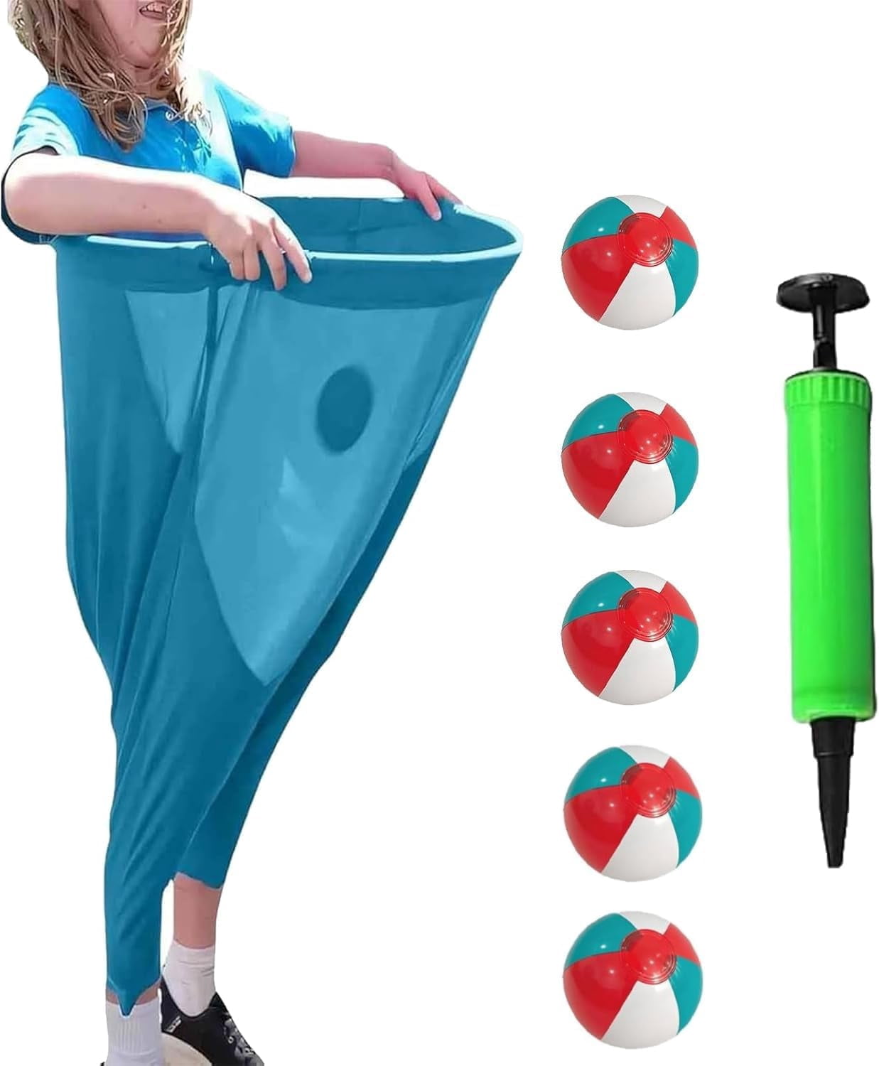 Granny Pants Yard Game, Big Granny Pants Yard Games with Bouncy Balls - The Ultimate Backyard Party Game! Granny Pants Giant Outdoor Recreational Tossing Games for All Age