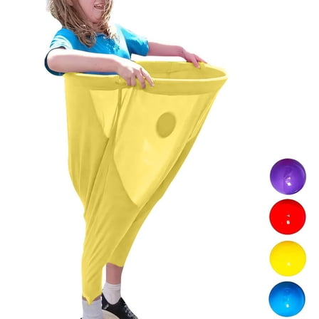 Granny Pants Yard Game, Giant Outdoor Tossing Game for Adults , Granny Pants Outdoor Game – Hilarious Inflatable Ball Relay Set with Giant Stretchy Pants, Backyard Parties and Field Day