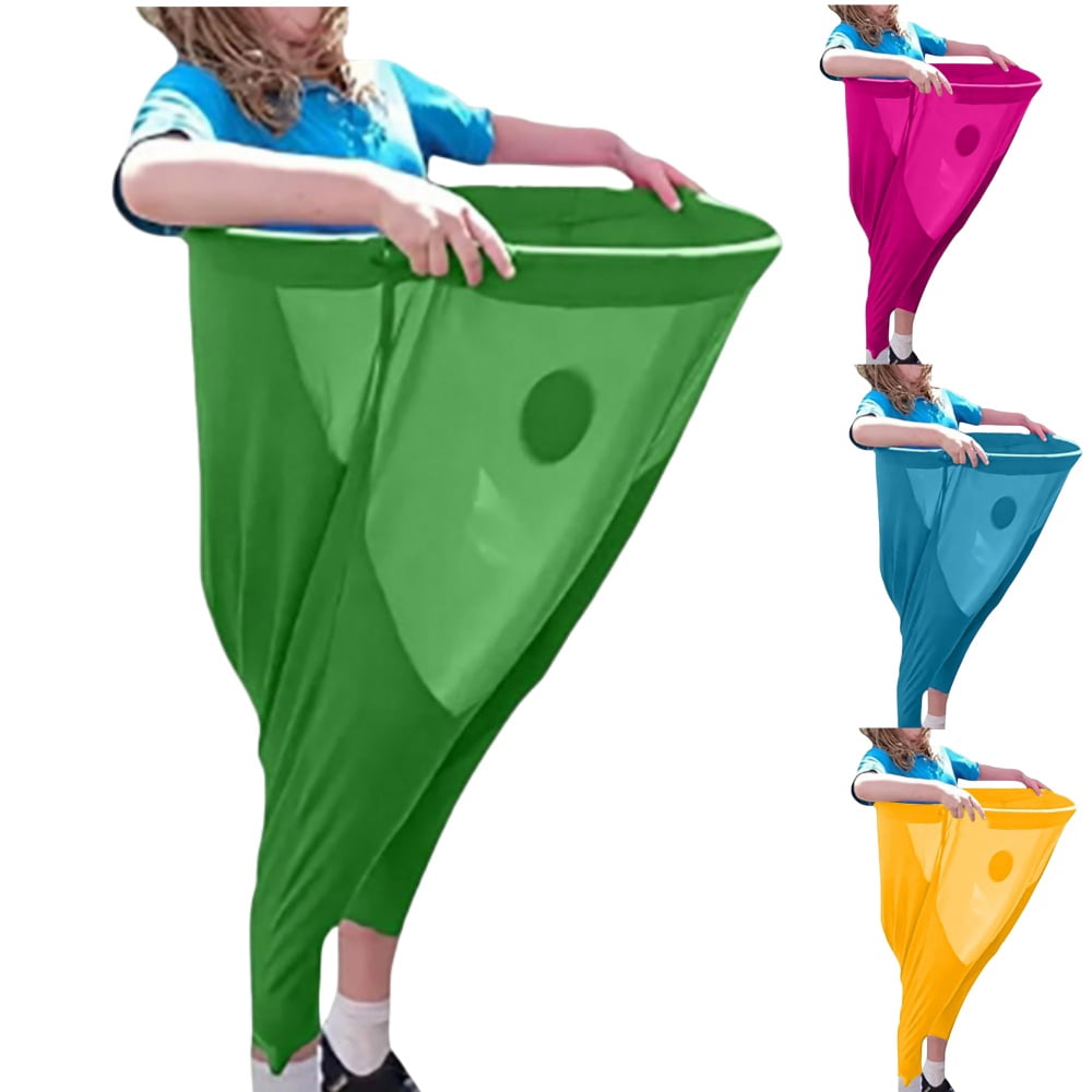 Granny Pants Yard Game,Granny Pants Outdoor Game,Extra Pants (Only Pants),Excluding Bouncy Balls, Air Pump & Marker Cones,Yard Games Field Family Reunion Games Giant Outdoor Games (Random Color 2pcs)