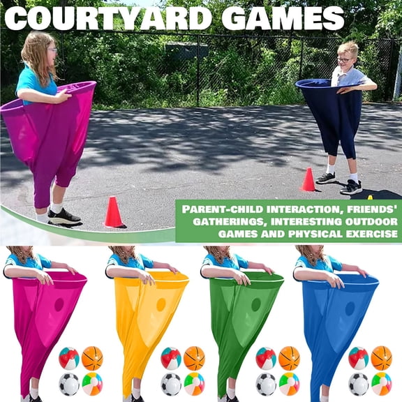Granny Pants Yard Game, Granny Pants Outdoor Games, Giant Stretchy Pants, Fun Tossing Games Props for Outdoor Parties, Group Gatherings, Adults and Family(Green)