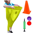 thumbnail image 1 of Granny Pants Yard Game Sets – 1PC Giant Granny Pants with 2 Bouncy Balls、1 Cone & 1 Air Pump，Outdoor Lawn Games for Adults, Backyard Fun, Family Gatherings & Reunion Events, 1 of 7