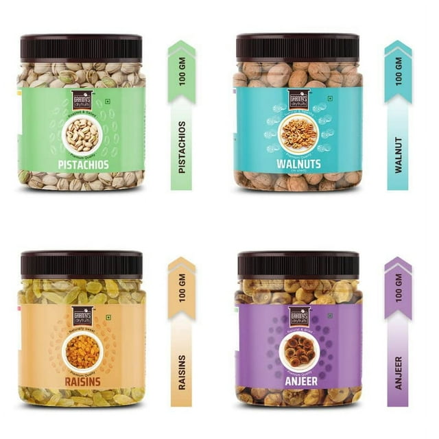 Granny'S Dry Fruits Pista Fig Raisins Walnut Fresh And Healthy