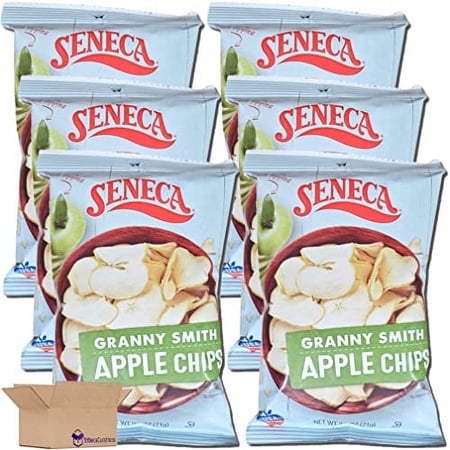Seneca Granny Smith Apple Chips Value Pack | 2.5 Ounce | Pack of 6