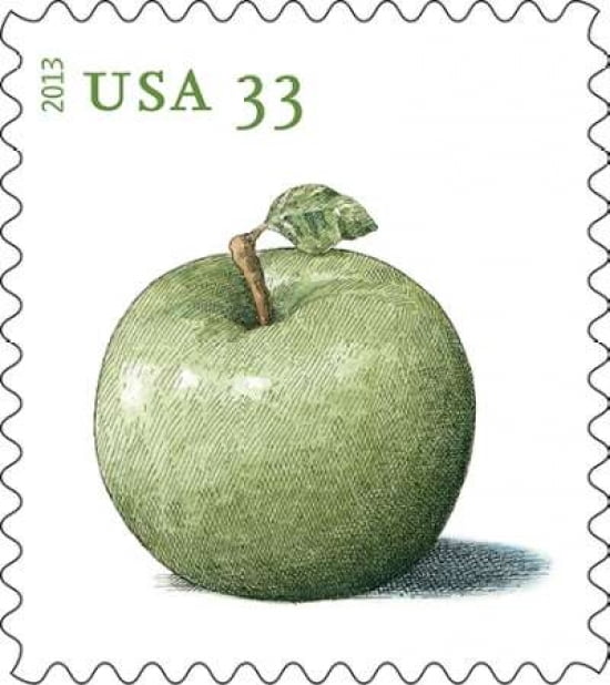 Granny Smith Canvas Art - US POSTAL SERVICE (24 x 24)