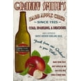 thumbnail image 1 of Granny Smith's Hard Apple Cider Vintage Sign (12x18 Wall Art Poster, Room Decor), 1 of 3