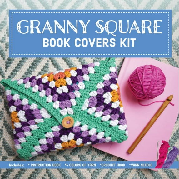 Pre-Owned Granny Square Book Covers Kit