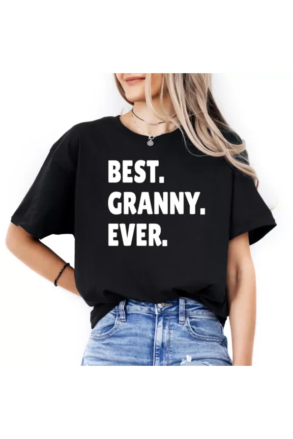 Granny T-Shirt Mothers Day Gift For Grandma Granny Birthday Present Unisex S-5XL Hot Trending Shirt, Vintage Birthday Gift