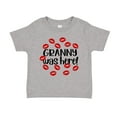 thumbnail image 1 of Granny Was Here Toddler T-Shirt 2T Athletic Heather, 1 of 3