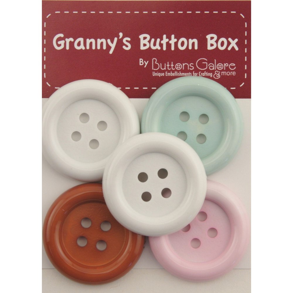 Granny's Button Box, Chunky Buttons - Walmart.com