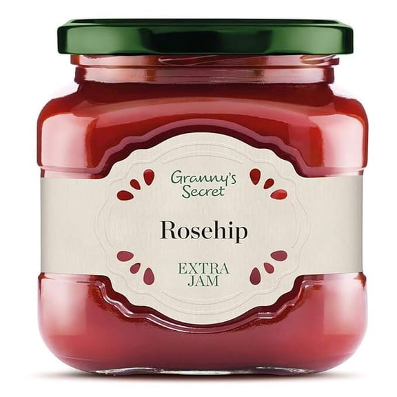 Granny's Secret Extra Jam, Rosehip, 700 Gram