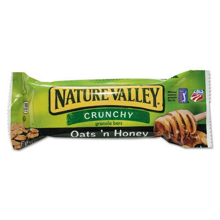 Granola Bars, Oats'n Honey Cereal, 1.5 oz Bar, 18/Box Granola Bars, Oats'n Honey Cereal, 1.5 oz Bar, 18/Box