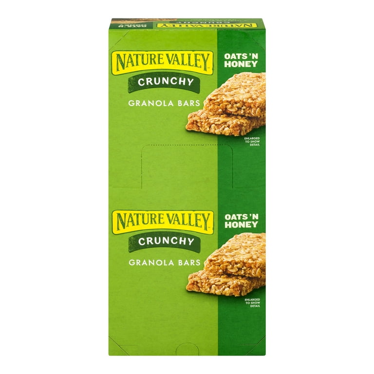Granola Bars, Oats'n Honey Cereal, 1.5 oz Bar, 18/Box Granola Bars, Oats'n Honey Cereal, 1.5 oz Bar, 18/Box