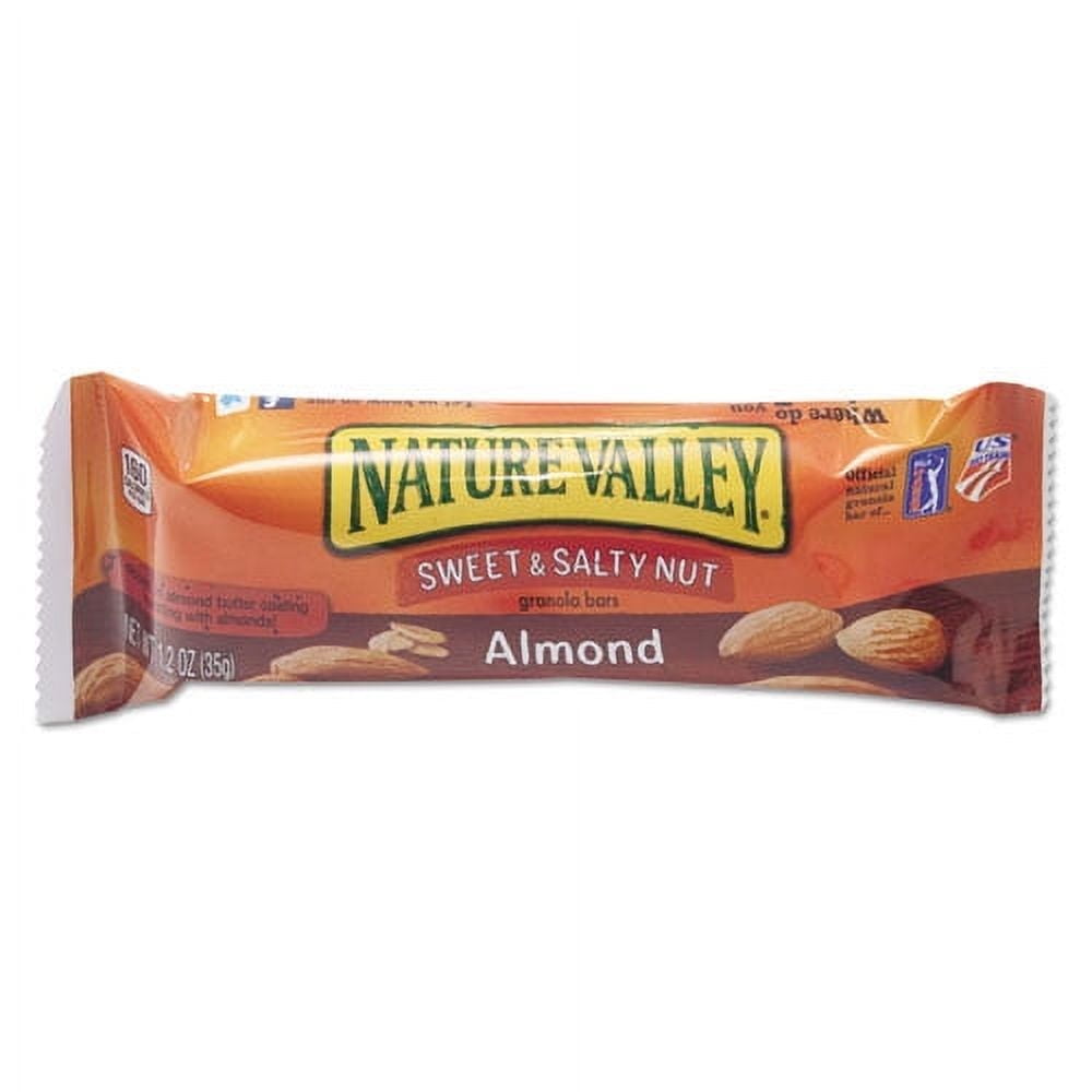 Granola Bars, Sweet And Salty Nut Almond Cereal, 1.2 Oz Bar, 16/box | Bundle of 10 Boxes