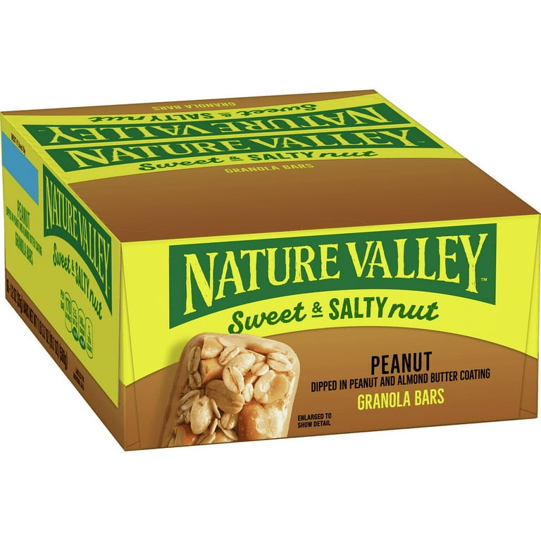 Granola Bars, Sweet and Salty Nut Almond Cereal, 1.2 oz Bar, 16/Box Granola Bars, Sweet and Salty Nut Almond Cereal, 1.2 oz Bar, 16/Box