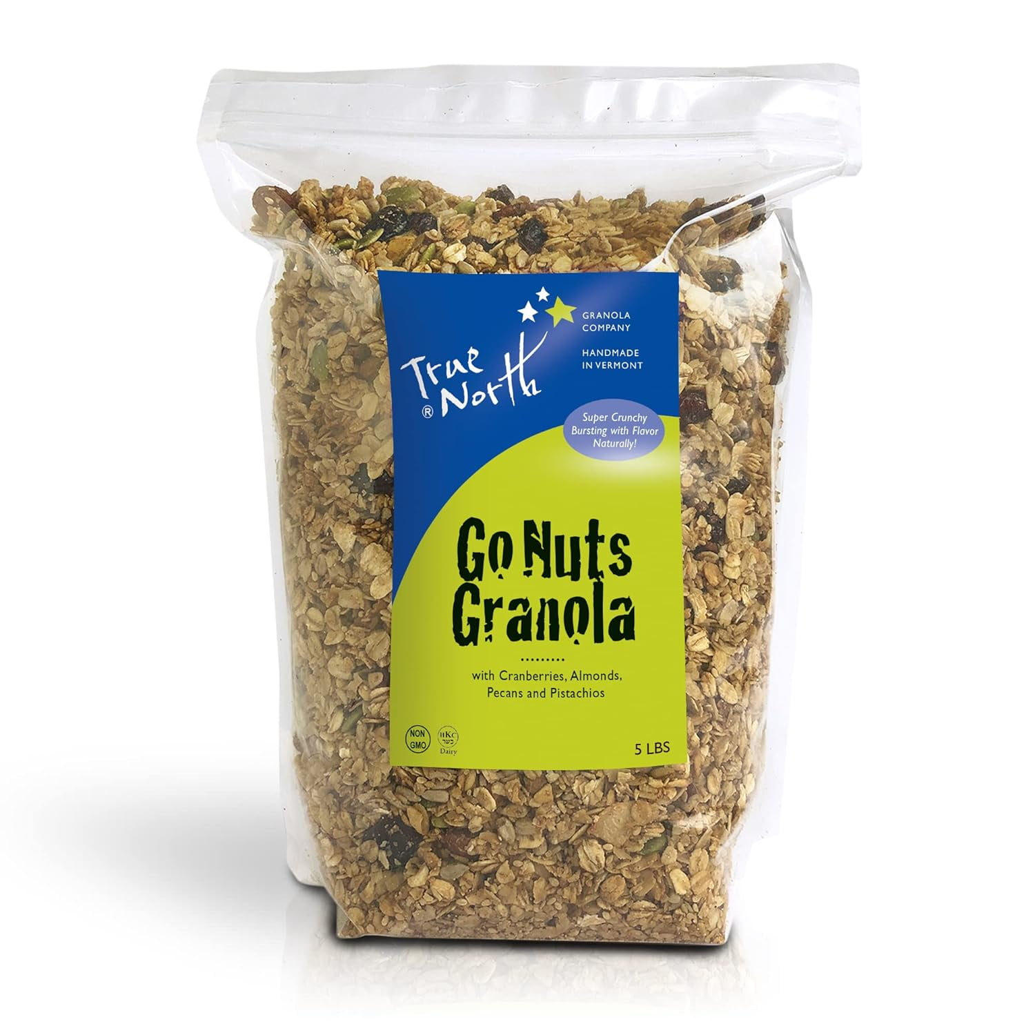 Granola Go Nuts Granola with Dried Cranberries, Almonds, Coconut