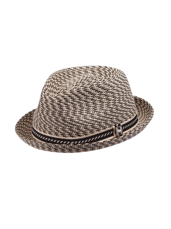 Unisex Adult Gransee Packable Sun Beach Fedora Hat, Tan, One Size