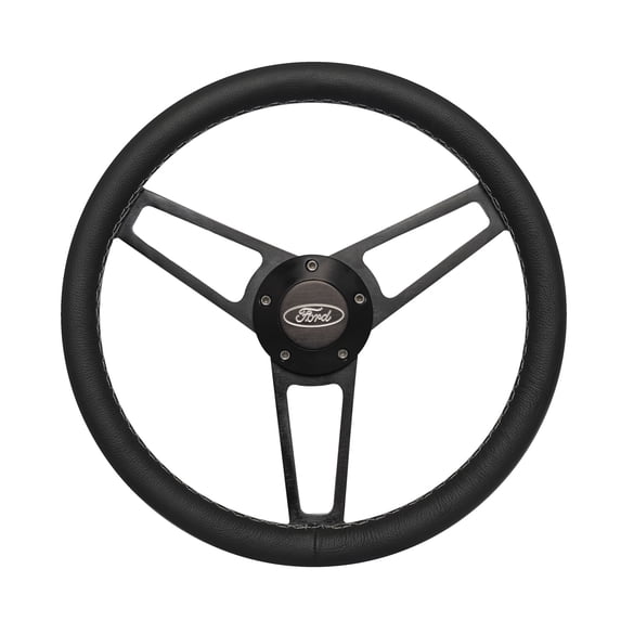 Grant 1908 Billet Series Leather Wheel and Installation Kit