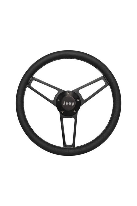 Billet Series Leather Steering Wheel