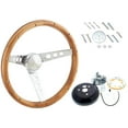 thumbnail image 1 of Grant 213 Classic Wood Steering Wheel, 13-1/2 Inch w/Install Kit, 1 of 2