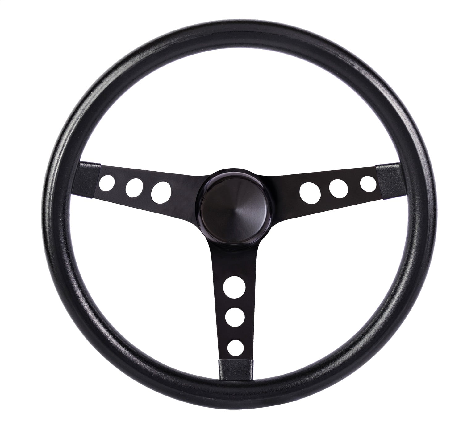 Grant Black Paint Steel 13-1/2 in Diameter Performance Steering Wheel P/N 338