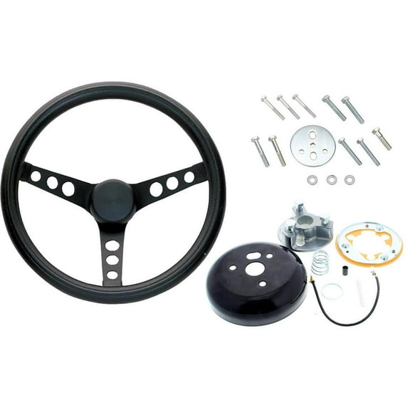 Grant 338 Classic Steering Wheel, 13.5 In w/Foam Grip,Install Kit