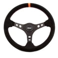 thumbnail image 1 of Suede Racing Steering Wheel w/Center Marker, 1 of 2