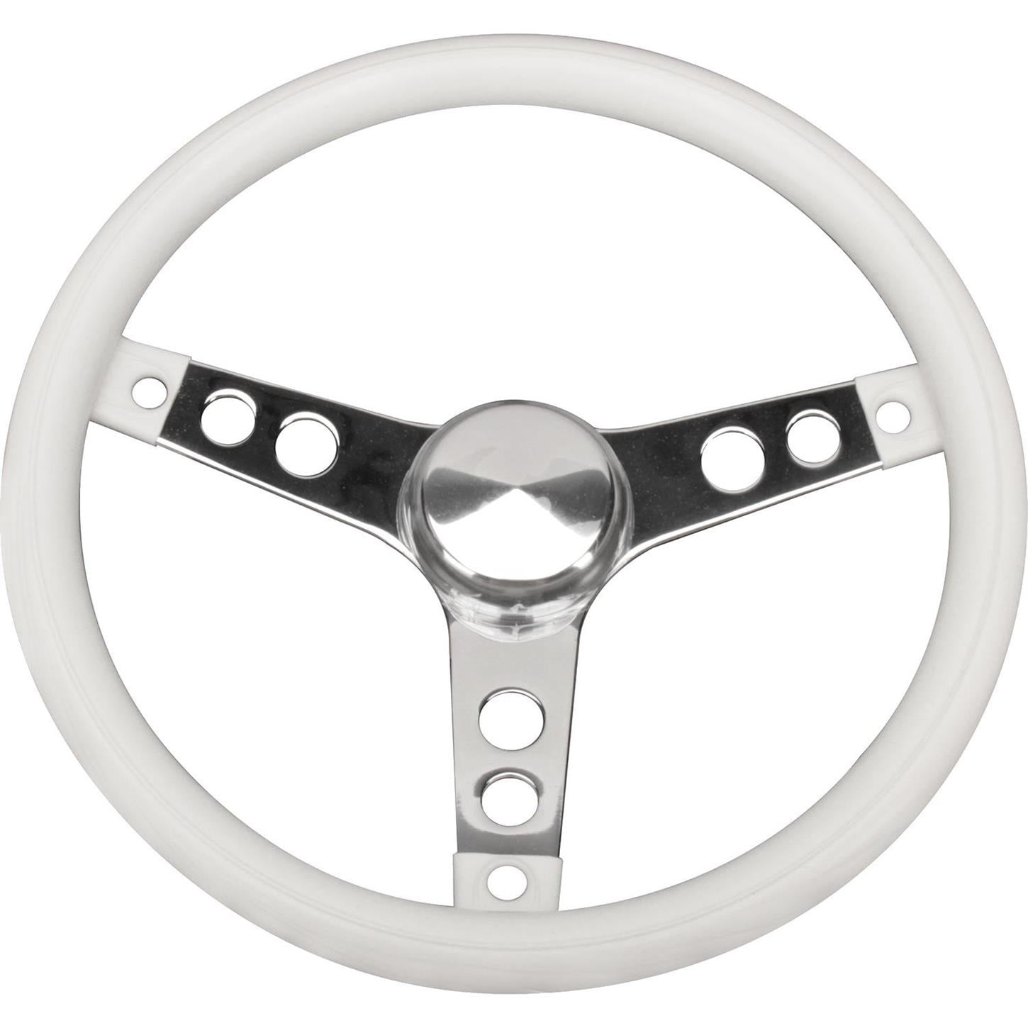 Grant 831W Classic Steering Wheel White Grip Grant 831W Classic Steering Wheel White Grip
