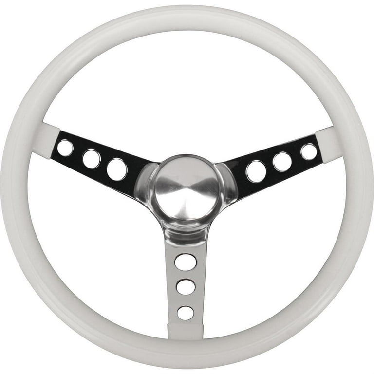 Grant 838W Classic Steering Wheel White Grip Grant 838W Classic Steering Wheel White Grip