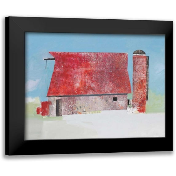 Grant, Anthony 14x12 Black Modern Framed Museum Art Print Titled - Barn No. 36