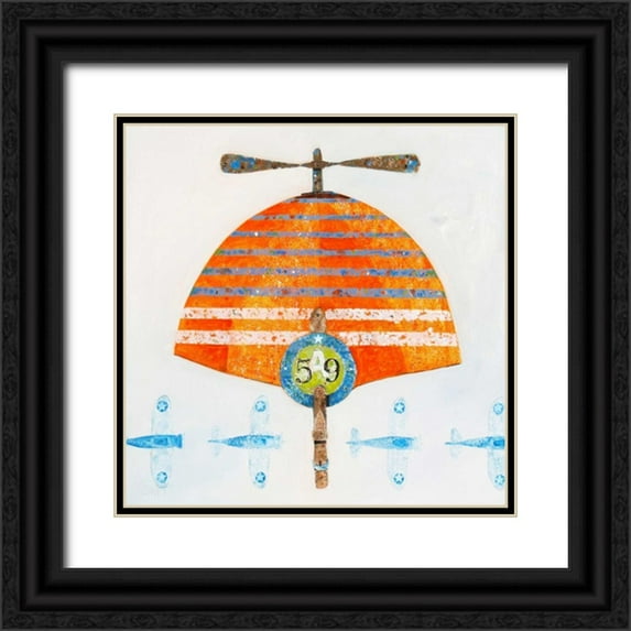 Grant, Anthony 20x20 Black Ornate Wood Framed with Double Matting Museum Art Print Titled - Cap No. 59