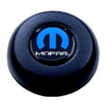 thumbnail image 1 of Grant Black Paint Steel Mopar Logo Horn Button P/N 5790, 1 of 2